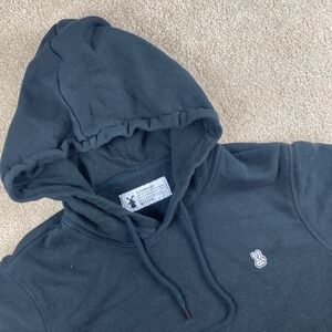 Dutch Bros Coffee Hoodie Mens Medium Black Pullover Embroidered Logo Sweatshirt